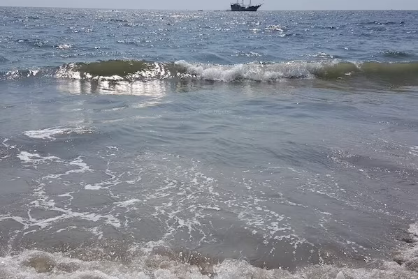 Hotel Zone Beach near Secrets Vallarta Bay Puerto Vallarta with sandy shoreline and Pacific Ocean views